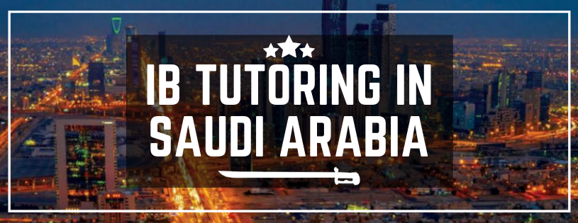 IB Tutoring in Saudi Arabia